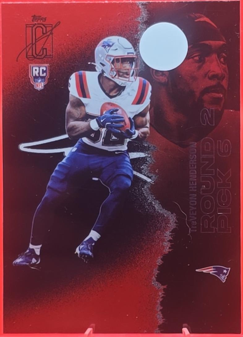 TreVeyon Henderson [Red Black] #117