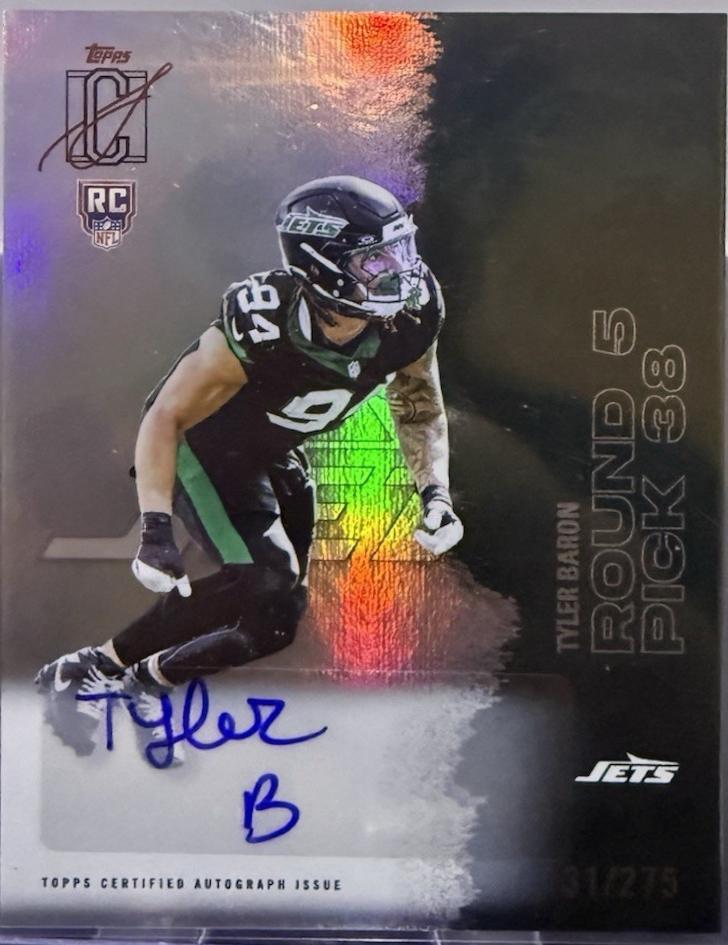Tyler Baron [Silver Autograph] #176