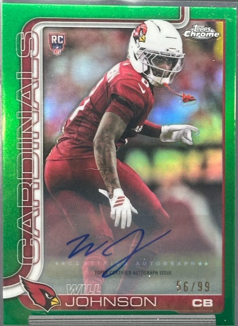 Will Johnson [Green Refractor] #RRA-WJ