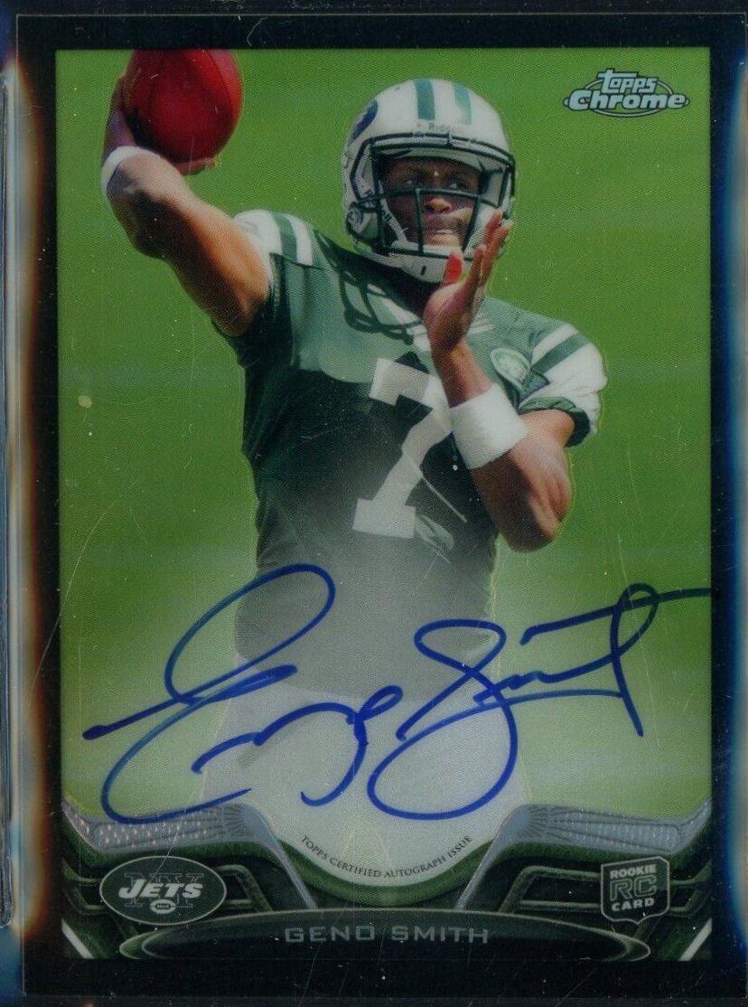 Geno Smith [Autograph Black Refractor] #21