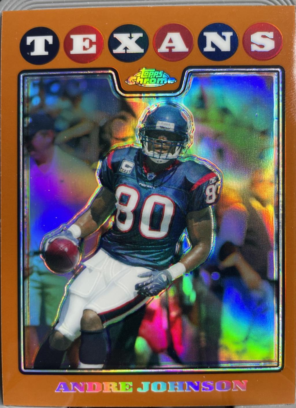 Andre Johnson [Copper Refractor] #TC77