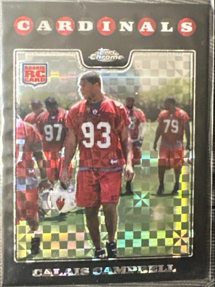 Calais Campbell [Xfractor] #TC239