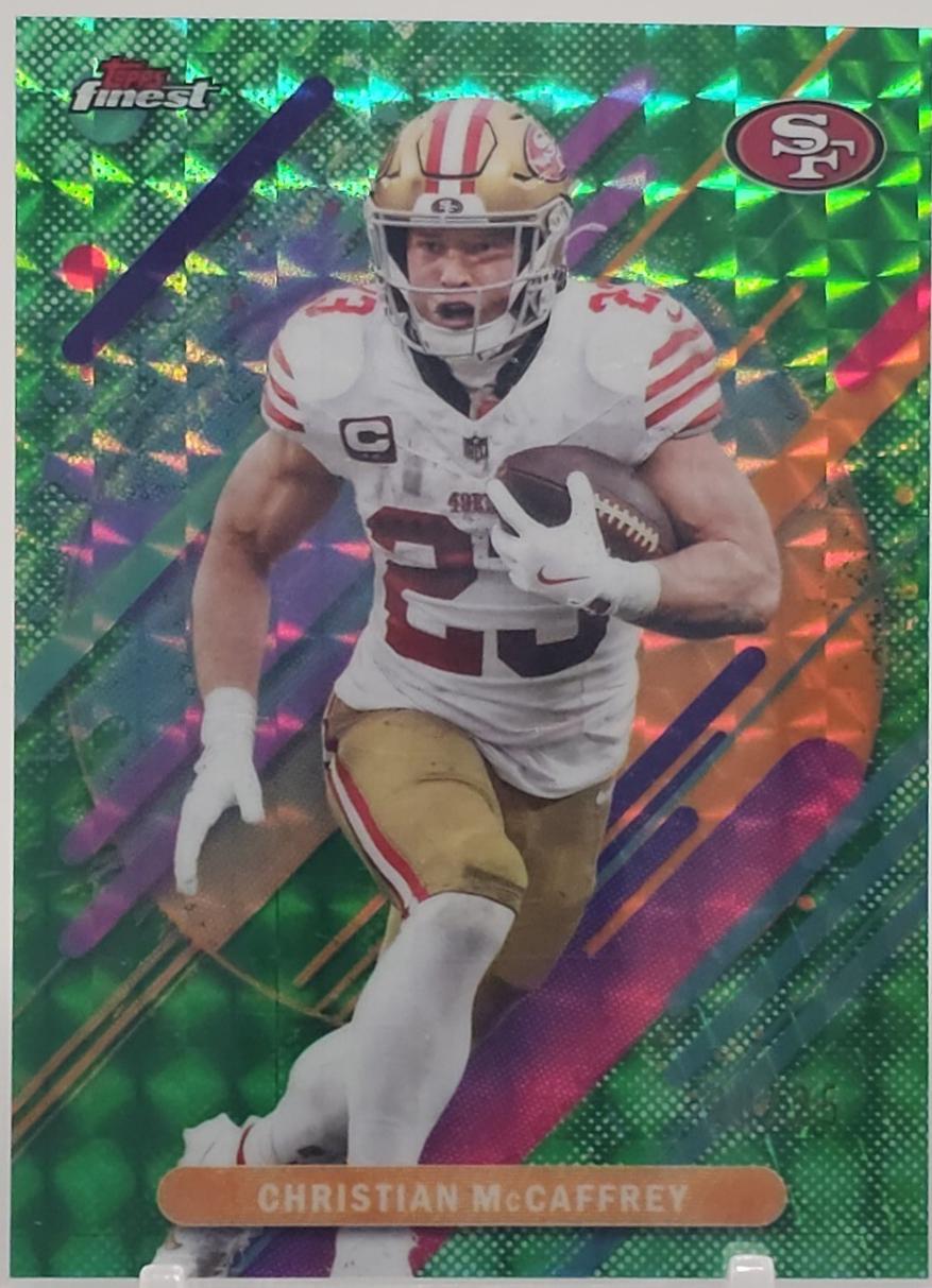 Christian McCaffrey [Green Geometric] #257