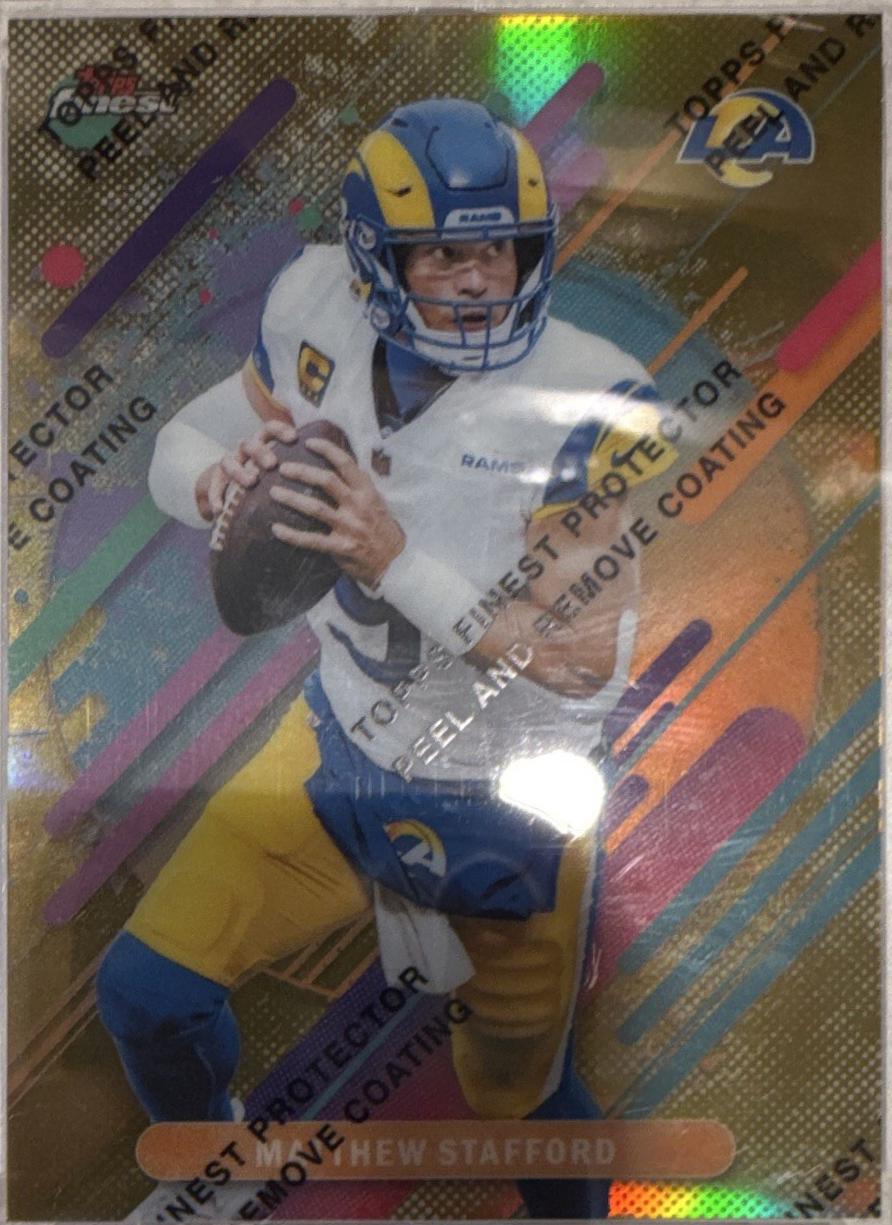 Matthew Stafford [Gold Refractor] #240