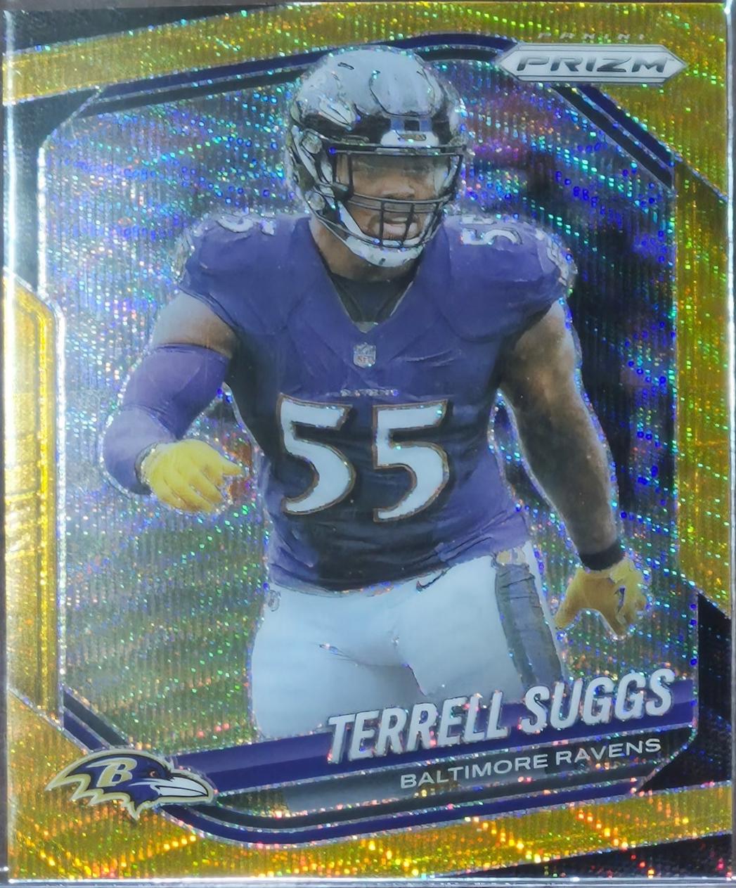 Terrell Suggs [Gold Wave] #93