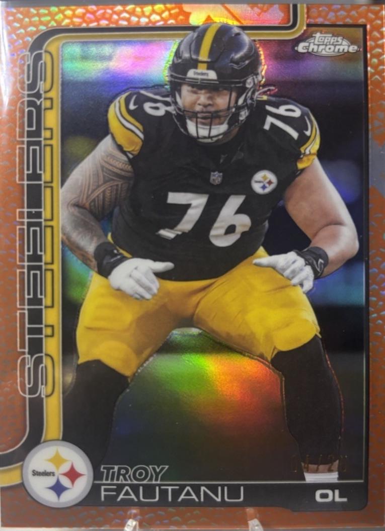 Troy Fautanu [Leather Orange] #256