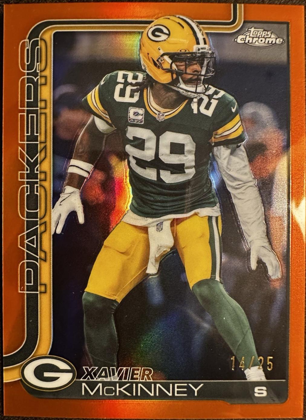 Xavier McKinney [Orange Refractor] #113