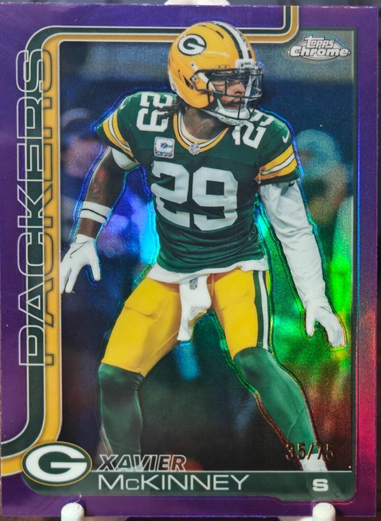 Xavier McKinney [Purple Refractor] #113