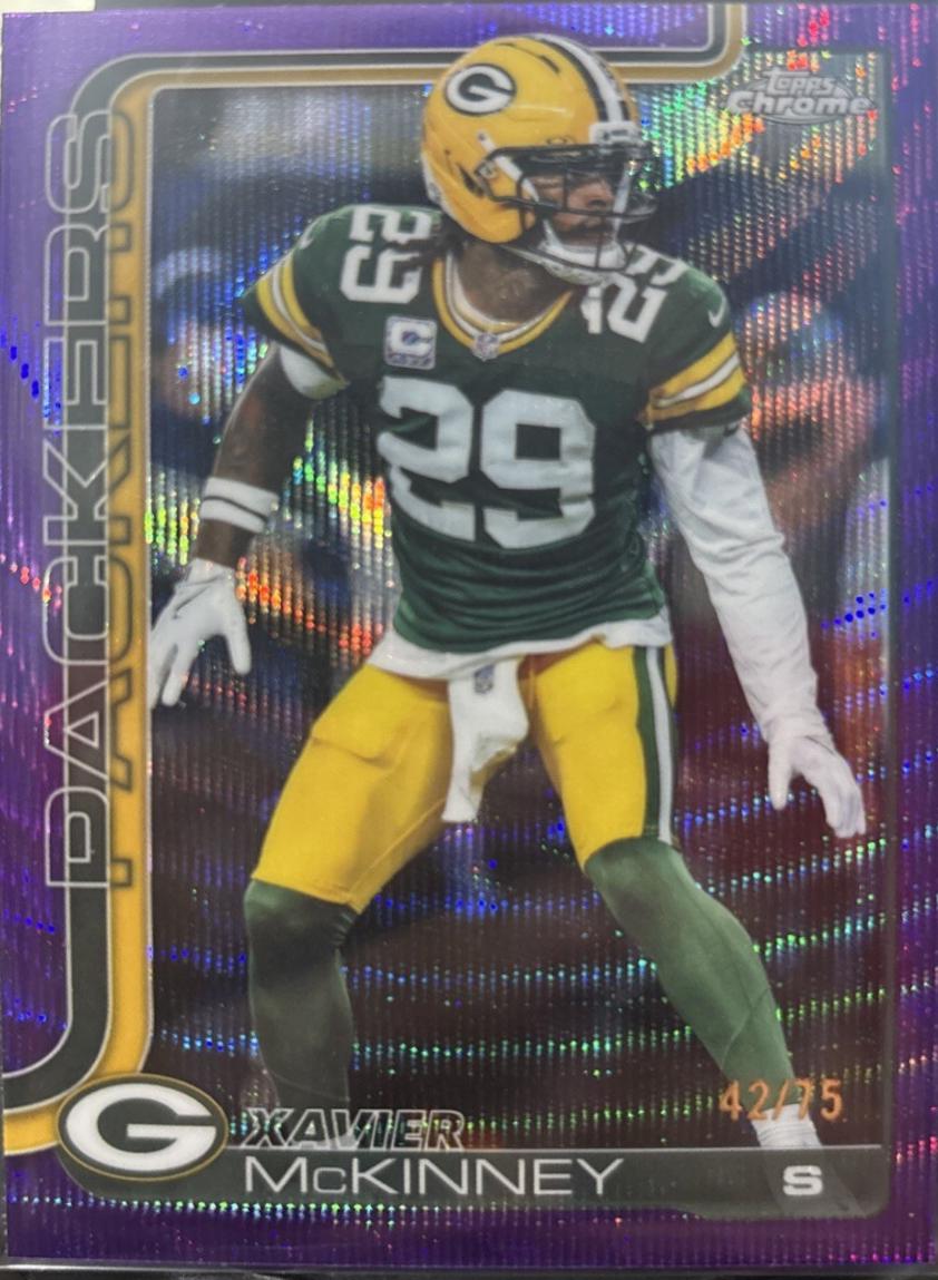 Xavier McKinney [Purple Wave Refractor] #113