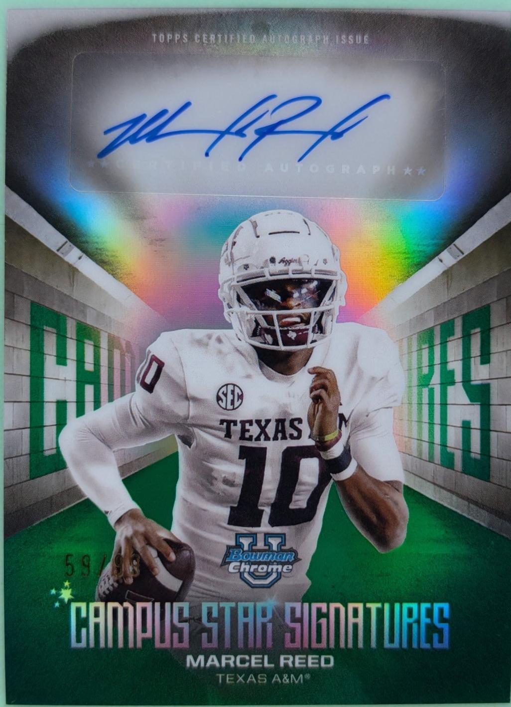 Marcel Reed [Green Refractor] #CSS-MR