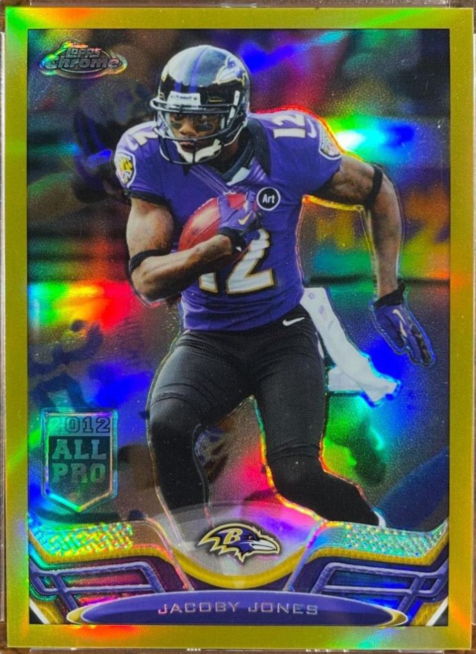 Jacoby Jones [Gold Refractor] #91