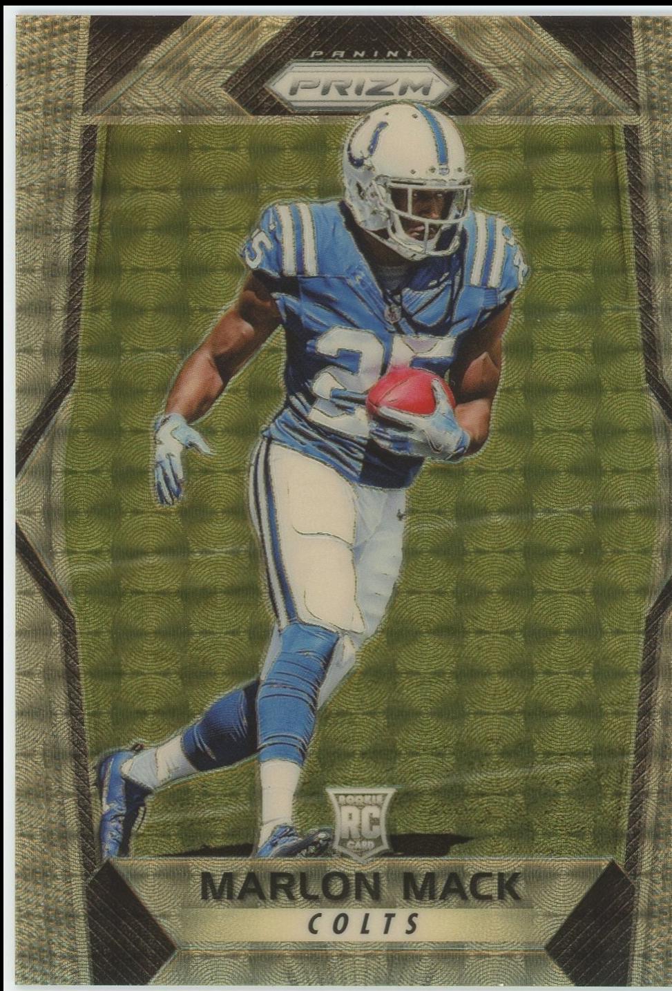 Marlon Mack [Gold Vinyl Prizm] #287