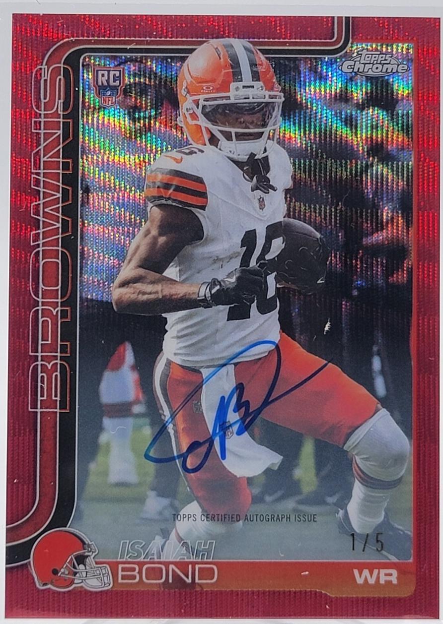 Isaiah Bond [Red Wave Refractor] #RA-IBO