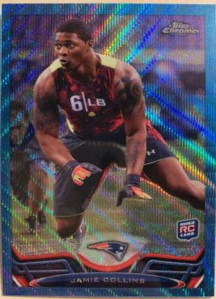 Jamie Collins [Blue Wave Refractor] #28