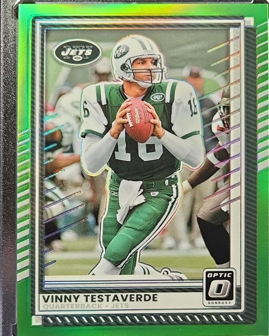 Vinny Testaverde [Neon Green] #159