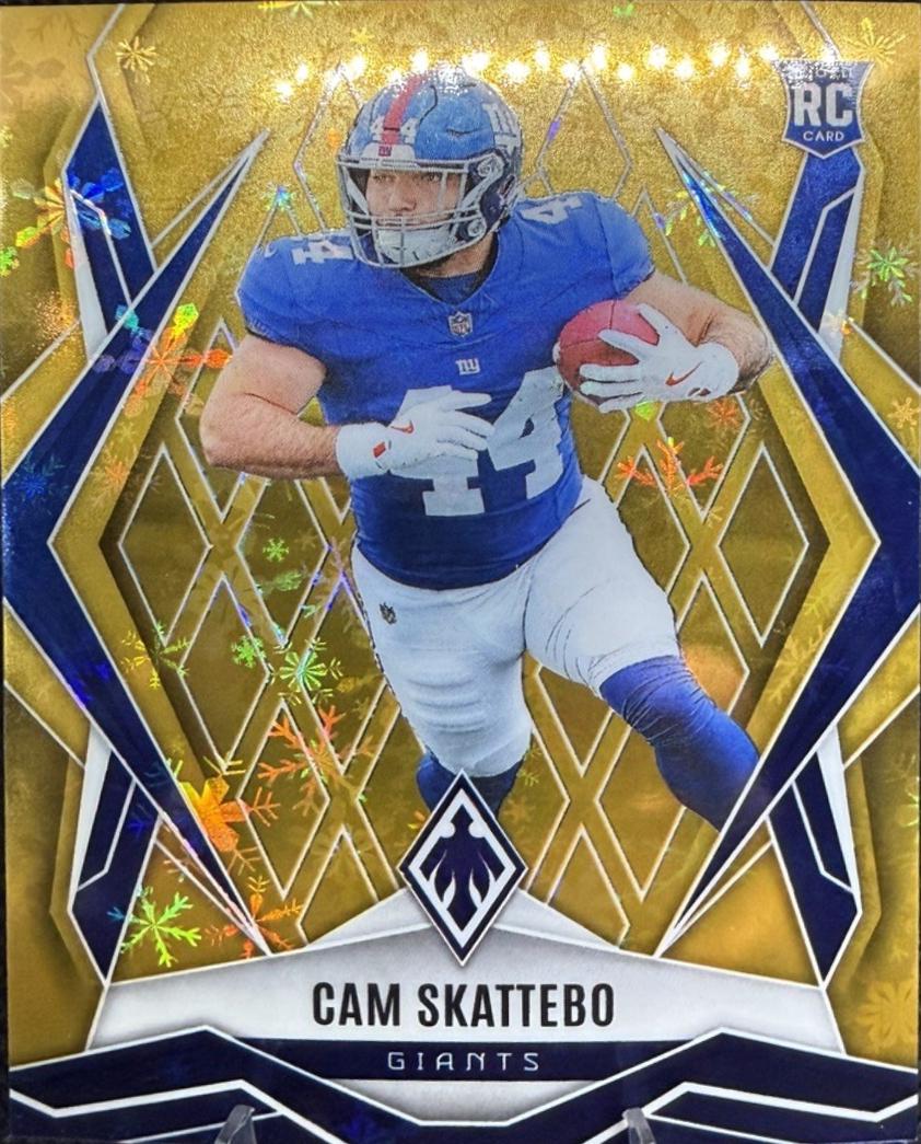 Cam Skattebo [Gold Winter] #168