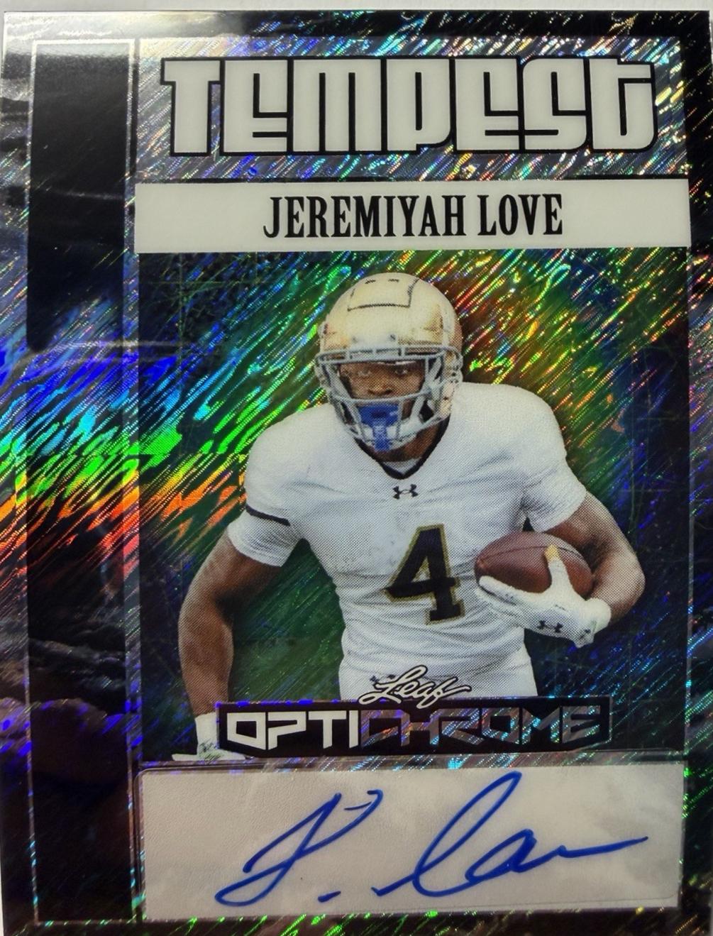 Jeremiyah Love [Shimmer Silver] #TA-JL2