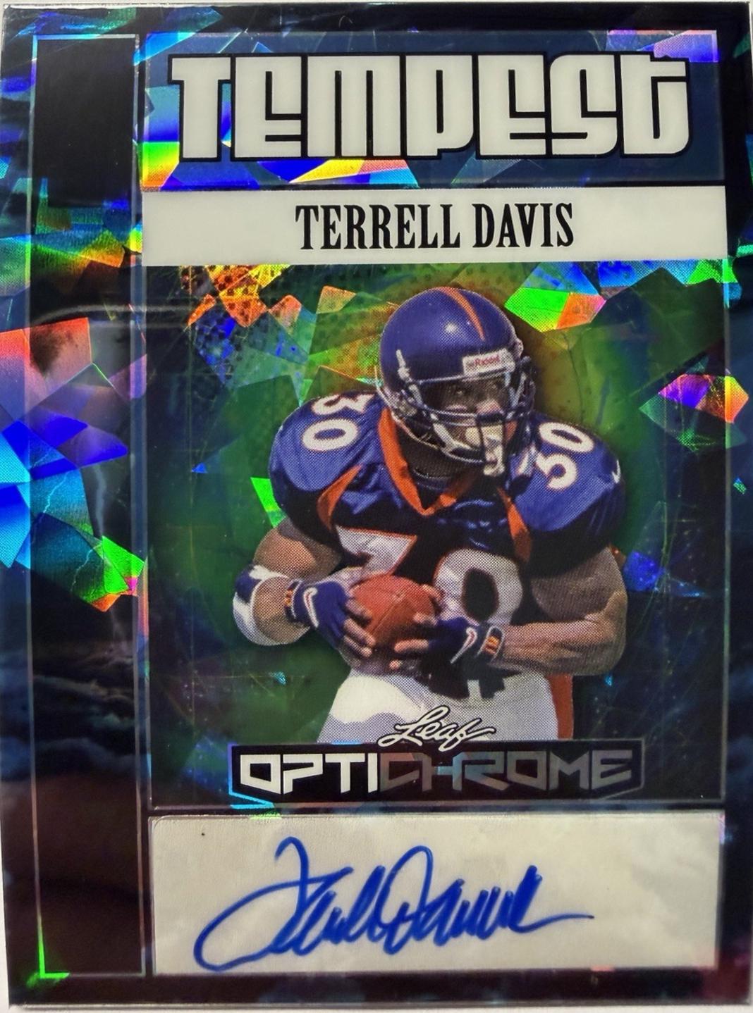 Terrell Davis [Crystal Silver] #TA-TD1