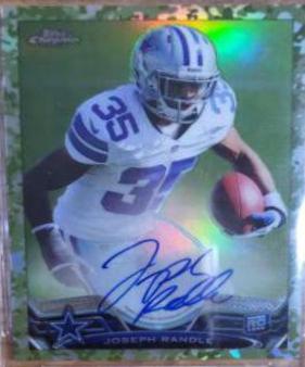 Joseph Randle [Autograph Camo Refractor] #29