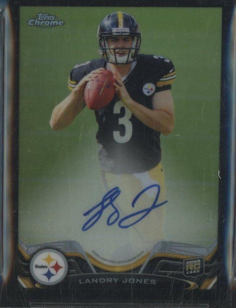 Landry Jones [Autograph Black Refractor] #98