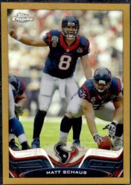 Matt Schaub [Gold Refractor] #149