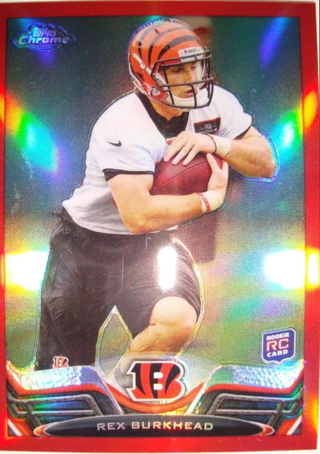 Rex Burkhead [Red Refractor] #8