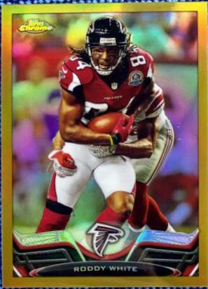 Roddy White [Gold Refractor] #104