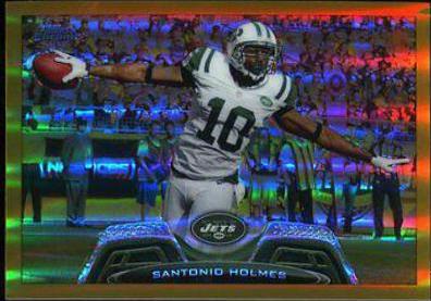 Santonio Holmes [Gold Refractor] #71