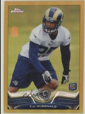 T.J. McDonald [Gold Refractor] #124