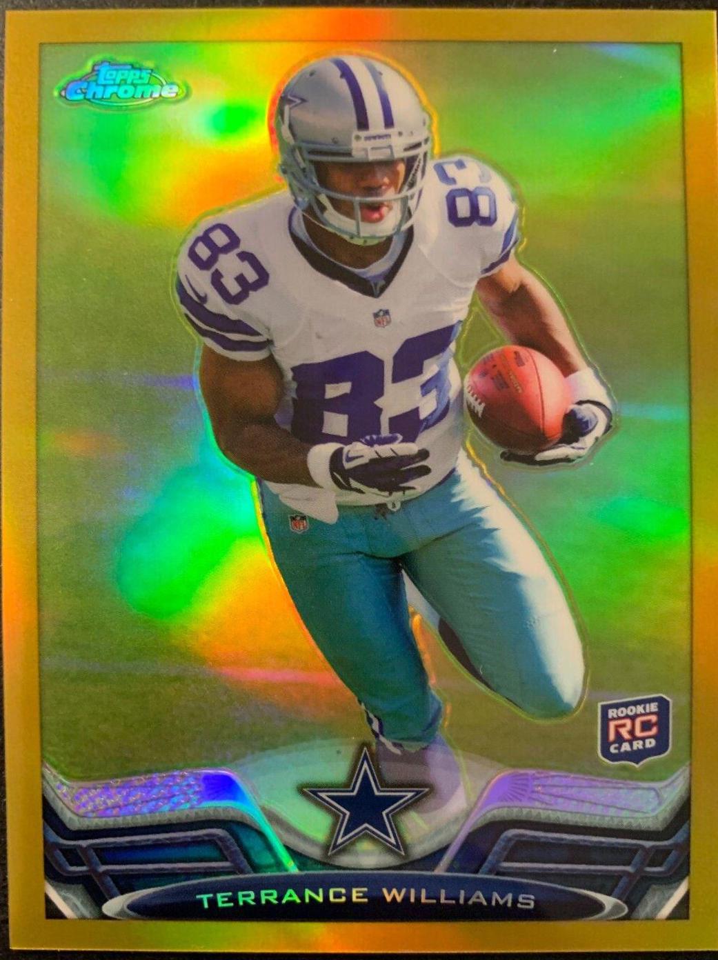 Terrance Williams [Gold Refractor] #101