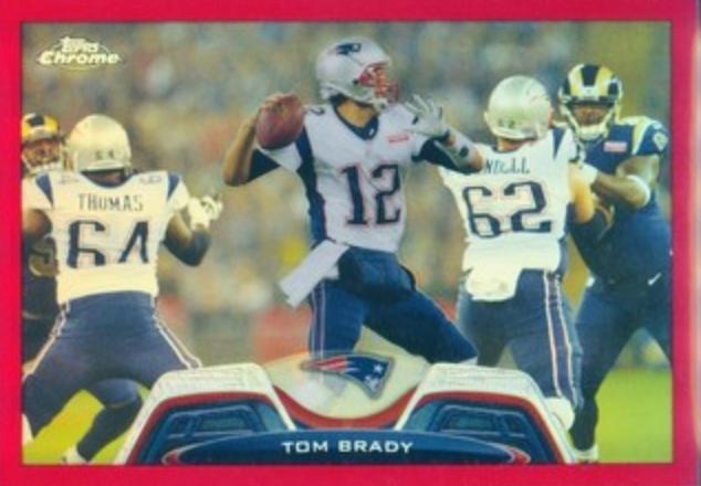Tom Brady [Red Refractor] #50