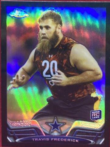 Travis Frederick [Black Refractor] #157