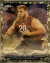 Travis Frederick [Camo Refractor] #157