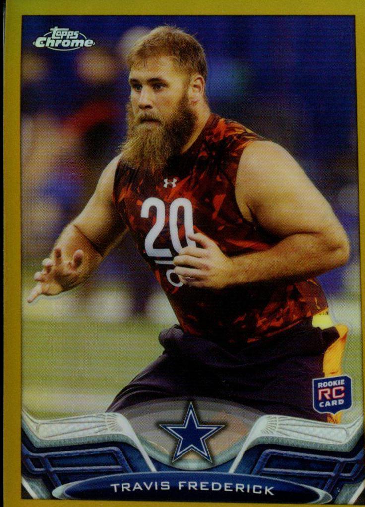 Travis Frederick [Gold Refractor] #157