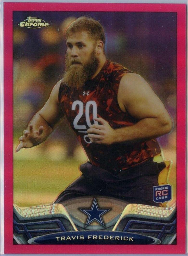 Travis Frederick [Pink Refractor] #157