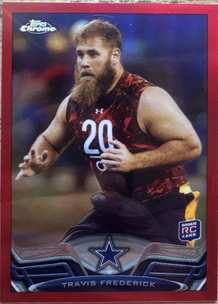 Travis Frederick [Red Refractor] #157
