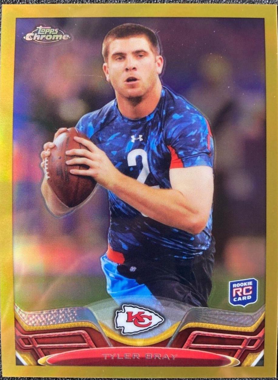 Tyler Bray [Gold Refractor] #40