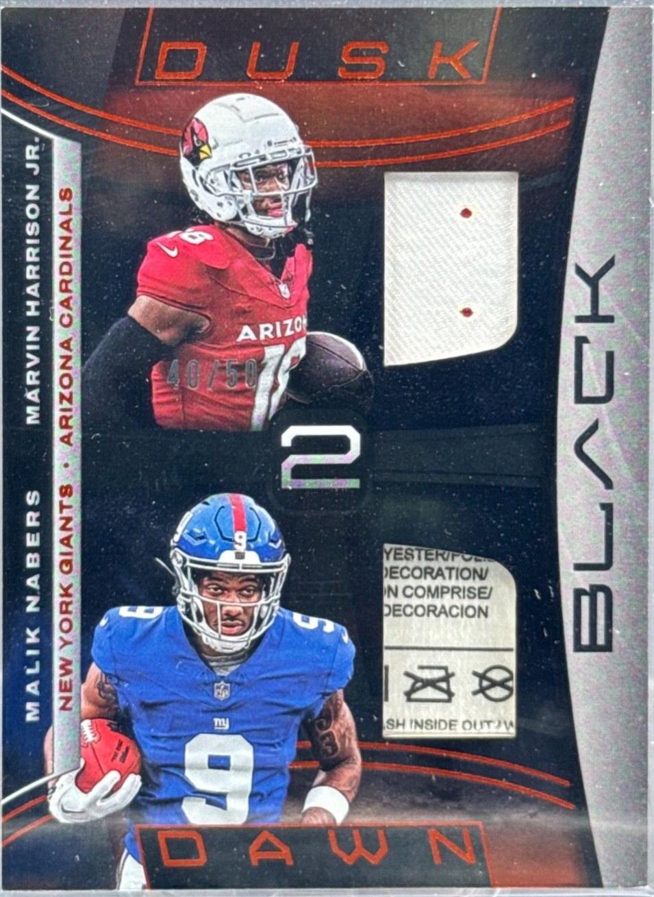 Marvin Harrison Jr. / Malik Nabers [Citrine] #4