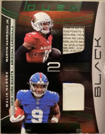 Marvin Harrison Jr. / Malik Nabers [Emerald] #D2D-MHJMN