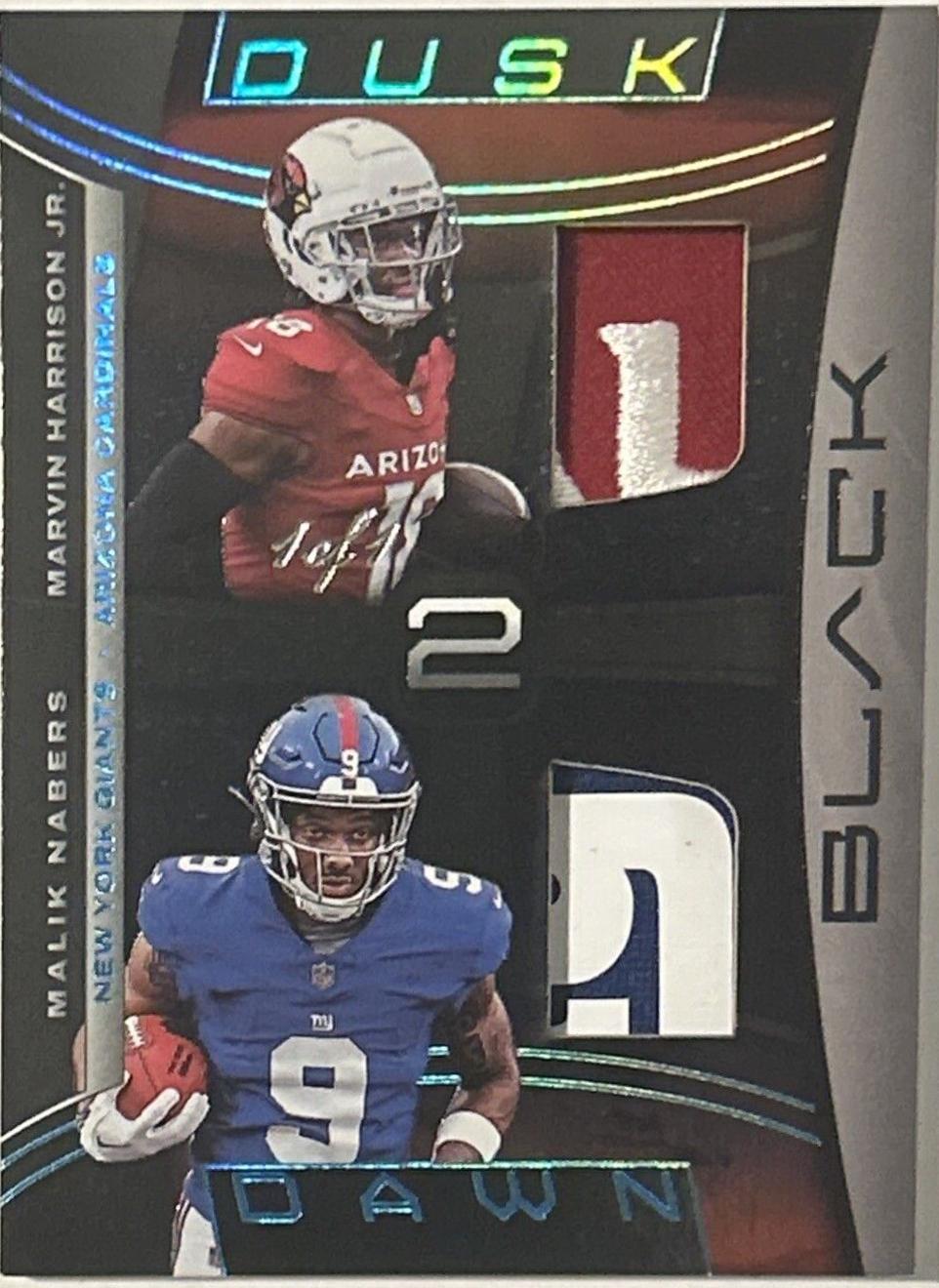 Marvin Harrison Jr. / Malik Nabers [Platinum] #D2D-MHJMN