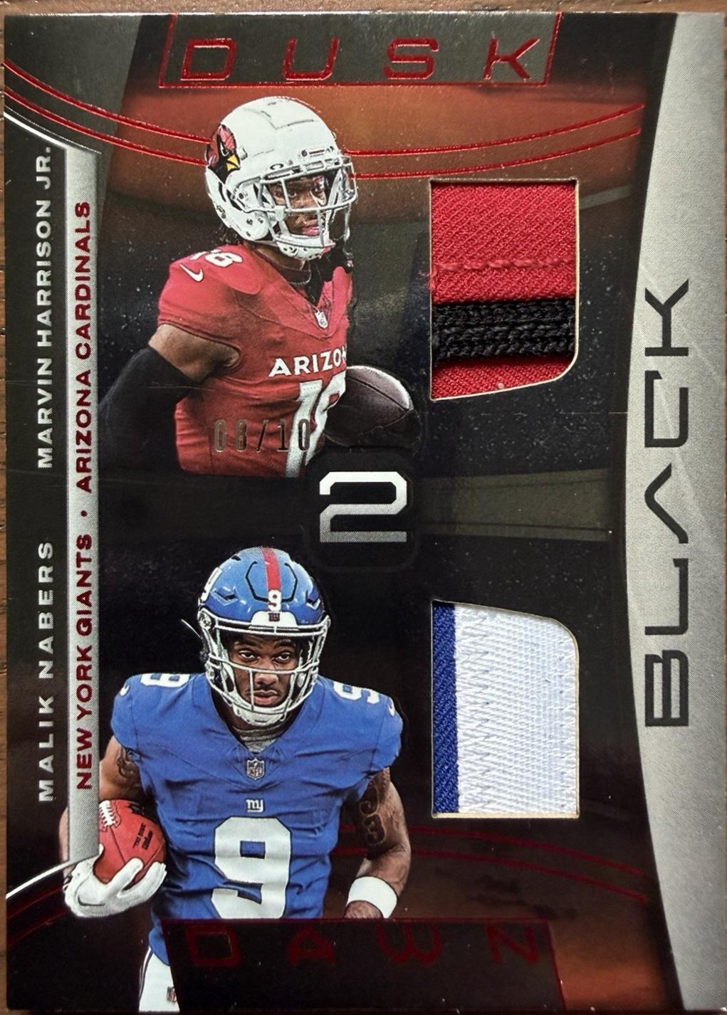 Marvin Harrison Jr. / Malik Nabers [Ruby] #D2D-MHJMN