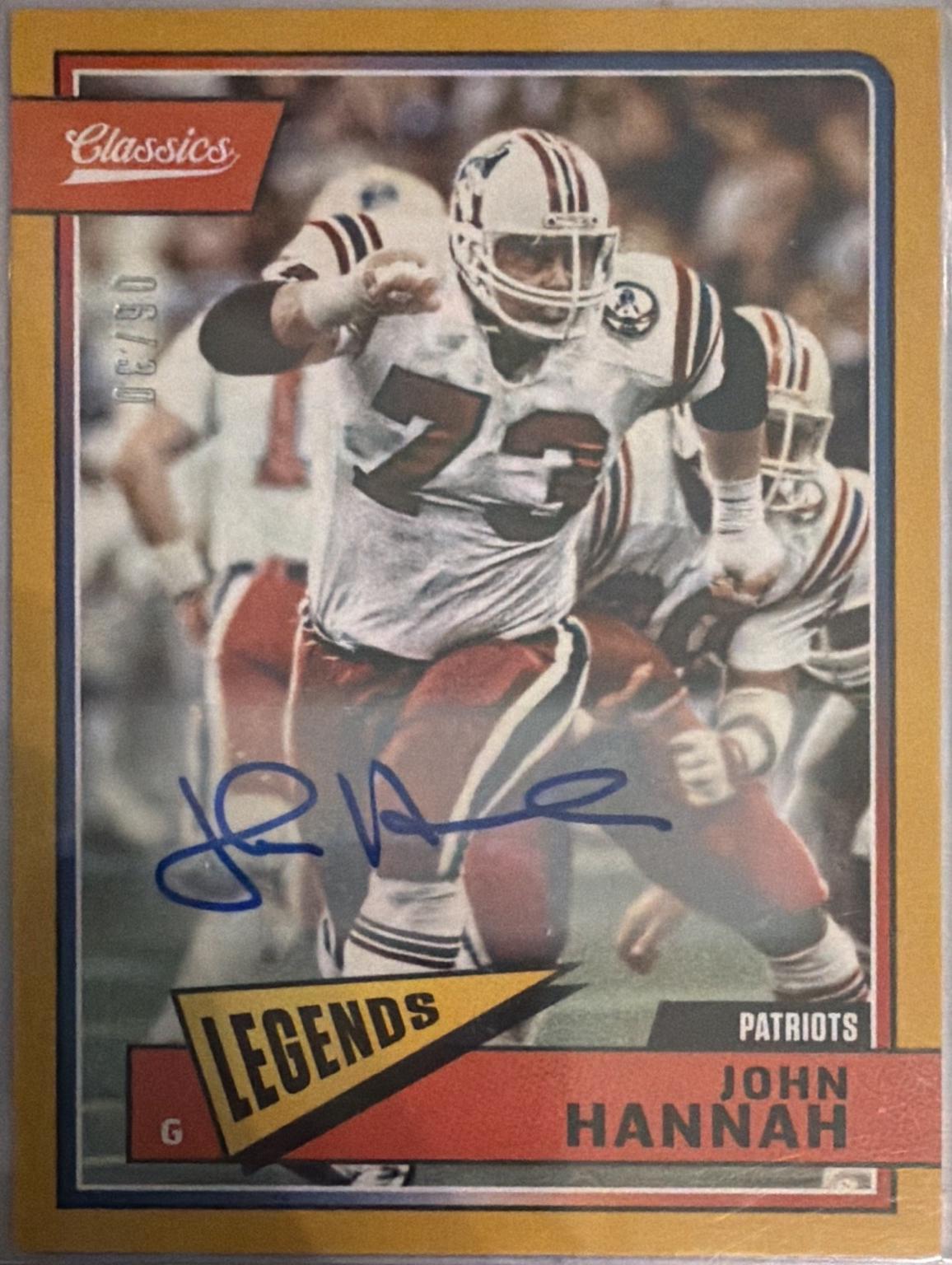 John Hannah [Signatures Gold] #197