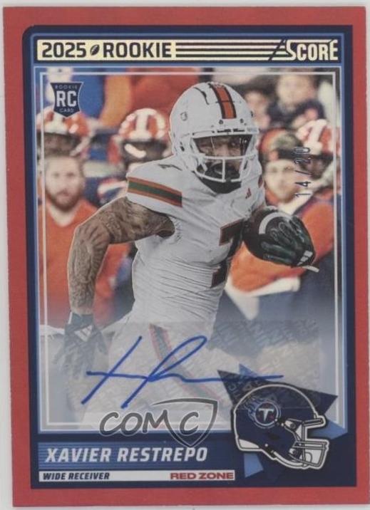 Xavier Restrepo [Red Zone Signature] #6