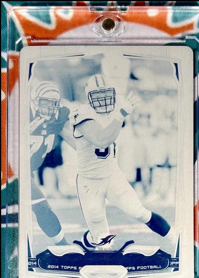 Cameron Wake [Cyan Printing Plate] #112
