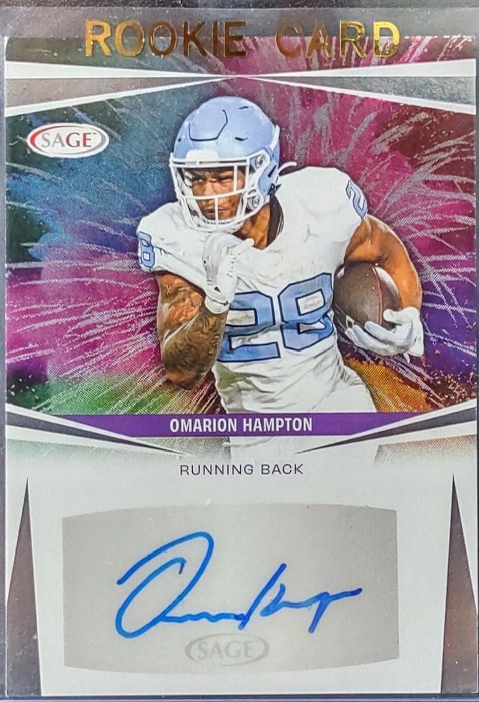 Omarion Hampton #A-OH