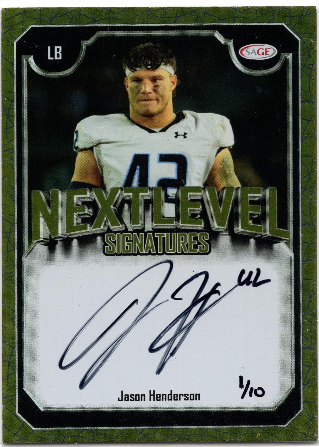 Jason Henderson [Gold] #NLS-JH