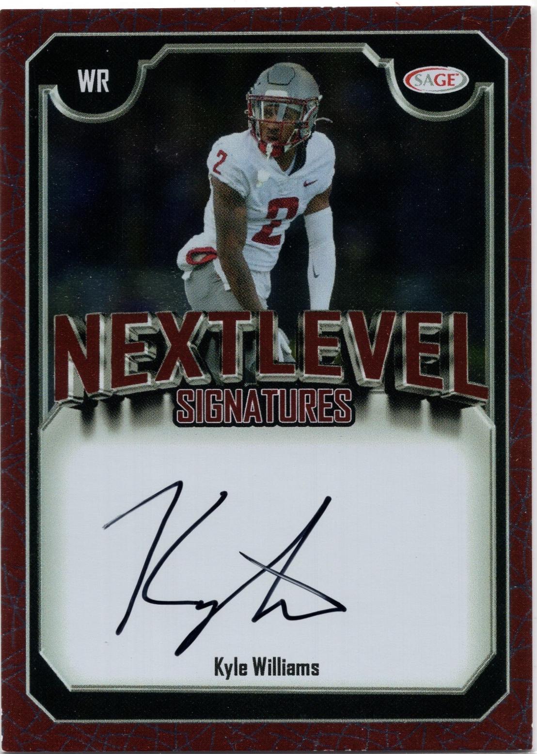 Kyle Williams #NLS-KW