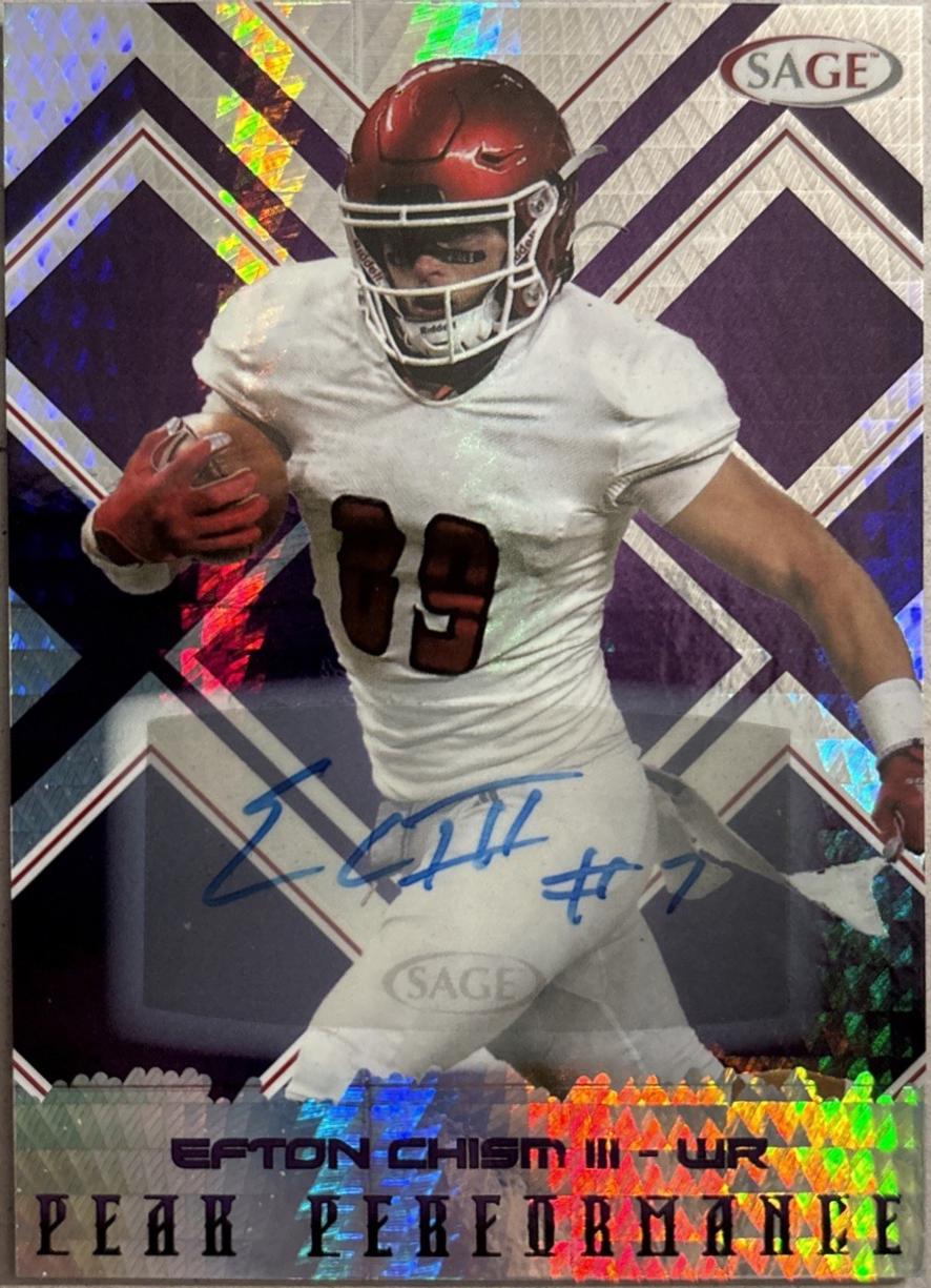 Efton Chism III [Purple] #PKA-EC