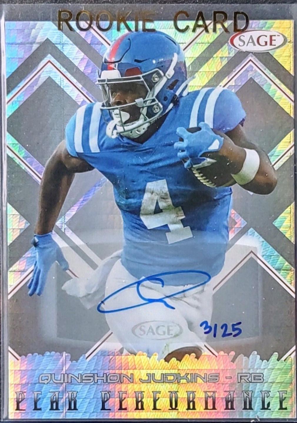 Quinshon Judkins [Silver] #PKA-QJ
