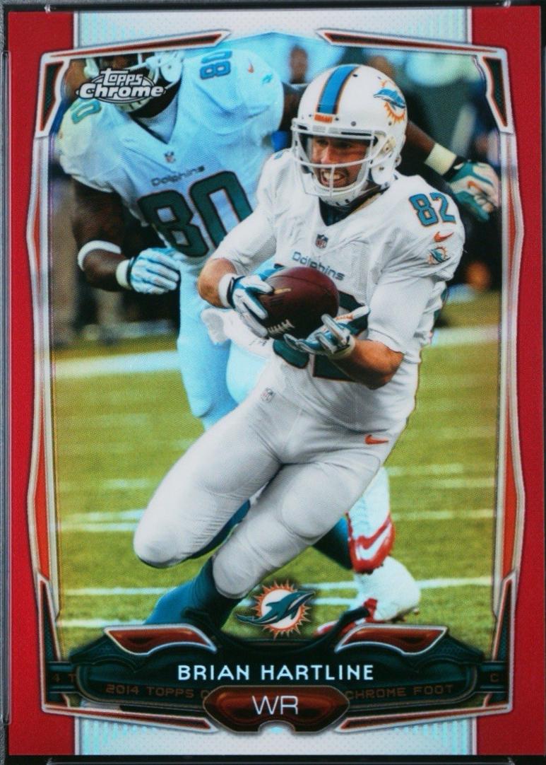 Brian Hartline [Red Refractor] #81